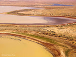 Load image into Gallery viewer, Abstract Aerial Landscape Photo Print of Lake Eyre Australia by David Taylor
