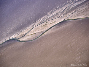 Abstract Aerial Landscape Photo Print of the coast in Western Australia by David Taylor