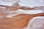Load image into Gallery viewer, Abstract Aerial Landscape Photo Print of Lake Tyrrell Australia by David Taylor
