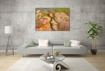 Load image into Gallery viewer, Abstract Aerial Landscape Photo Print of Lake Hume Australia by David Taylor
